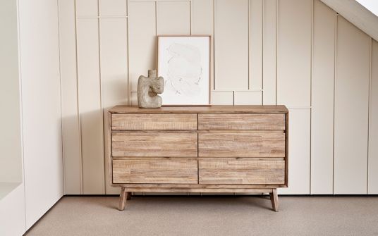 wood chest with drawers