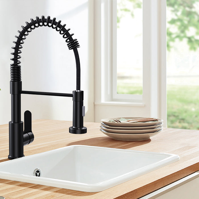 Elevate Your Bathroom Aesthetic with 4-Inch Matte Black Faucets