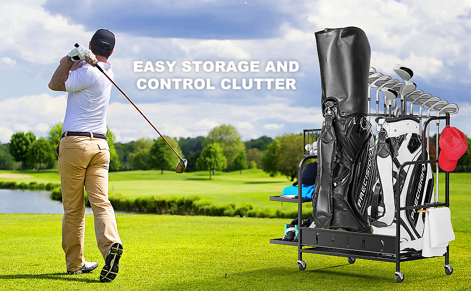 How to Set up an Effective Golf Bag Storage Garage?