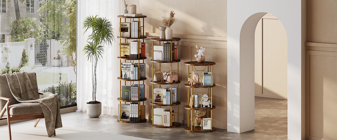 Rotating Bookshelf