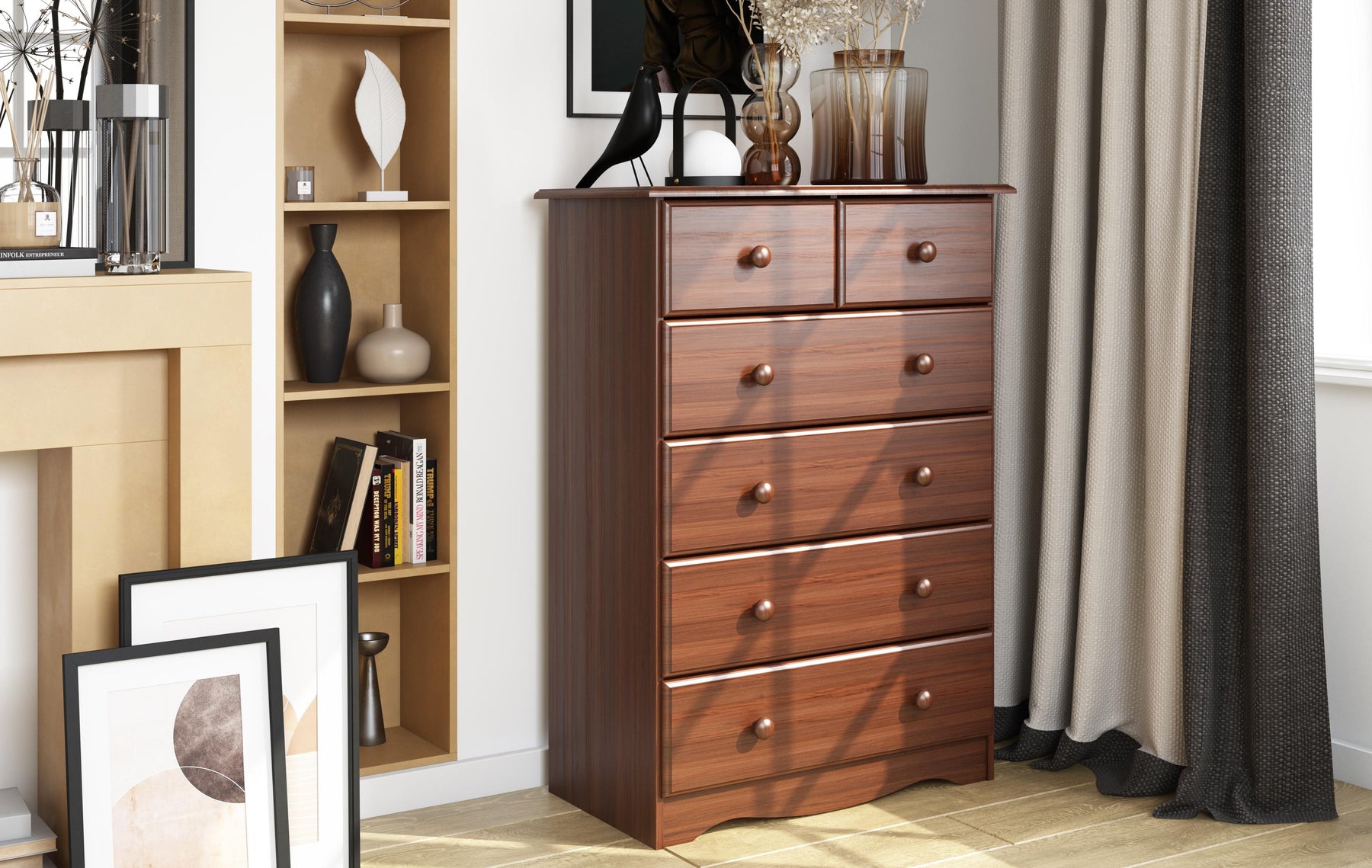  Wooden Chest of Drawers