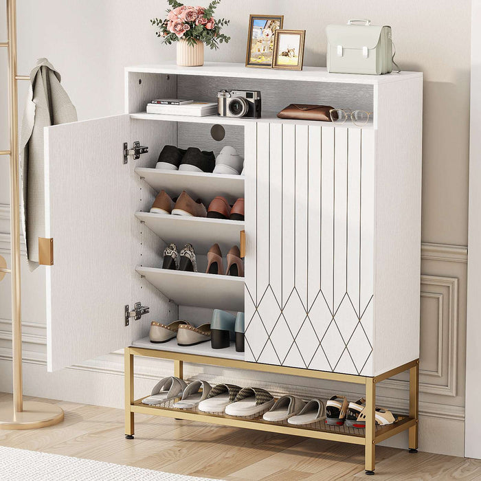 Flycity Modern 7-Tier Shoe Storage Cabinet