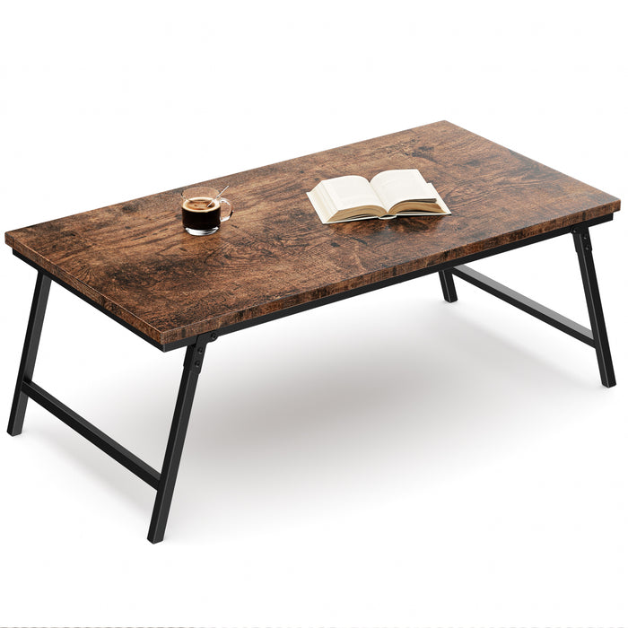 Flycity Folding Coffee Table For Sitting on the Floor [US WAREHOUSE]