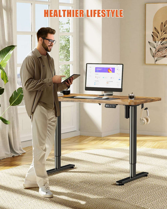 Flycity Electric Standing Desk Height Adjustable Computer Desk