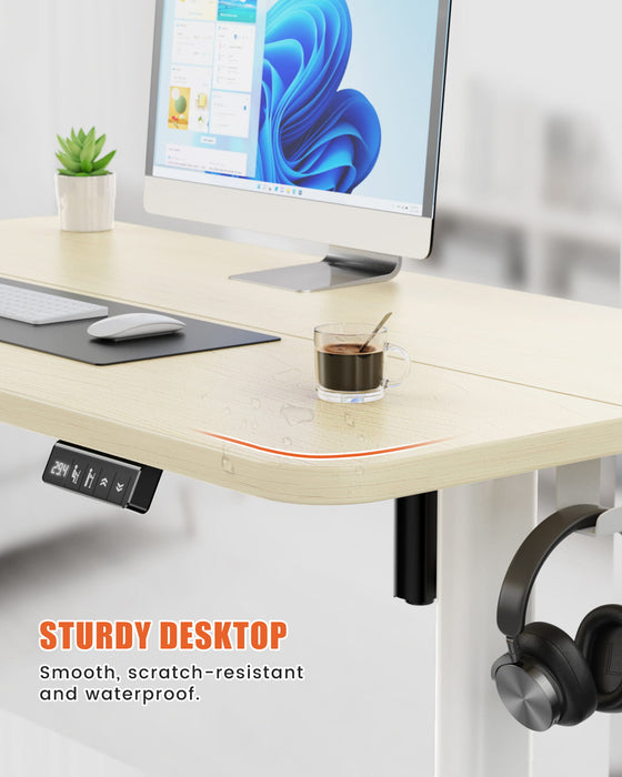 Flycity Electric Standing Desk Height Adjustable Computer Desk