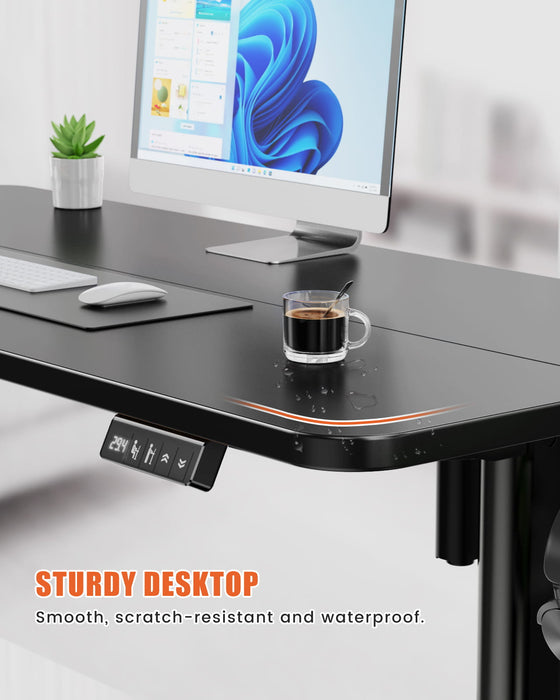 Flycity Electric Standing Desk Height Adjustable Computer Desk