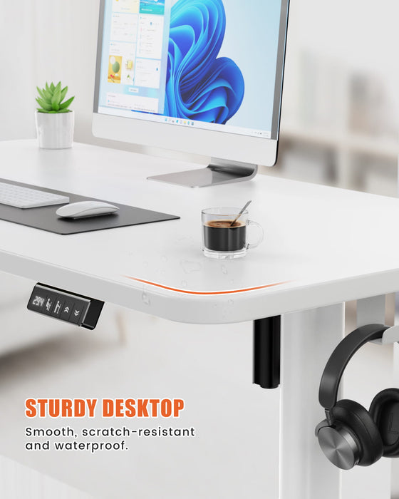 Flycity Electric Standing Desk Height Adjustable Computer Desk