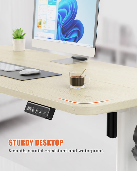 Flycity Electric Standing Desk Height Adjustable Computer Desk