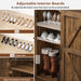 Brown Farmhouse Shoe Cabinet-4