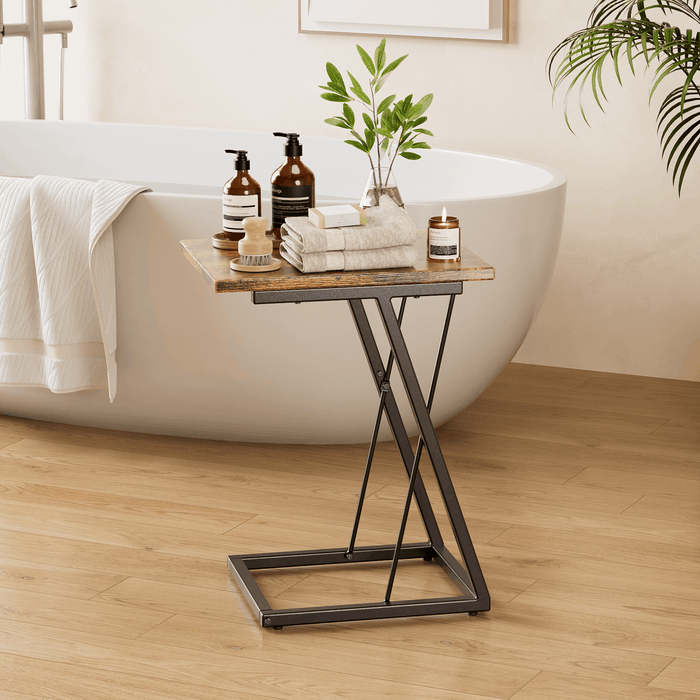 C Shaped Side Table