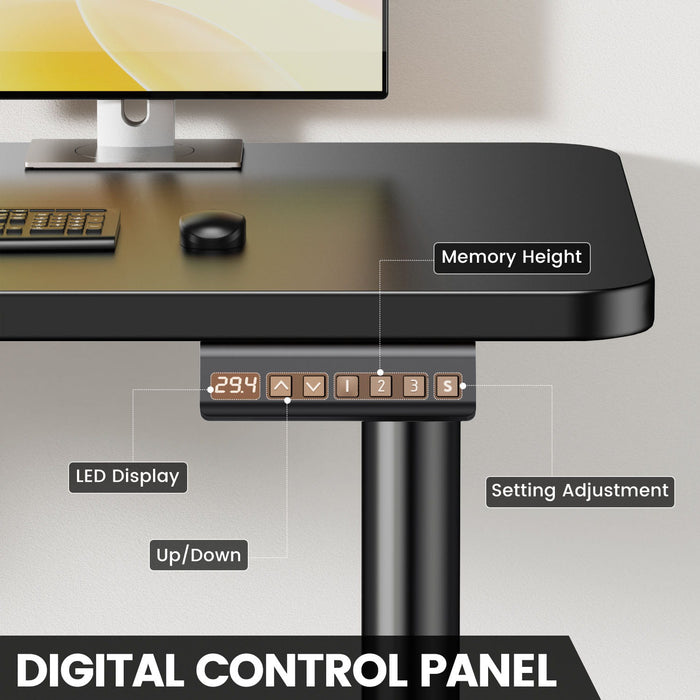 Electric L Shaped Standing Home Office Desk