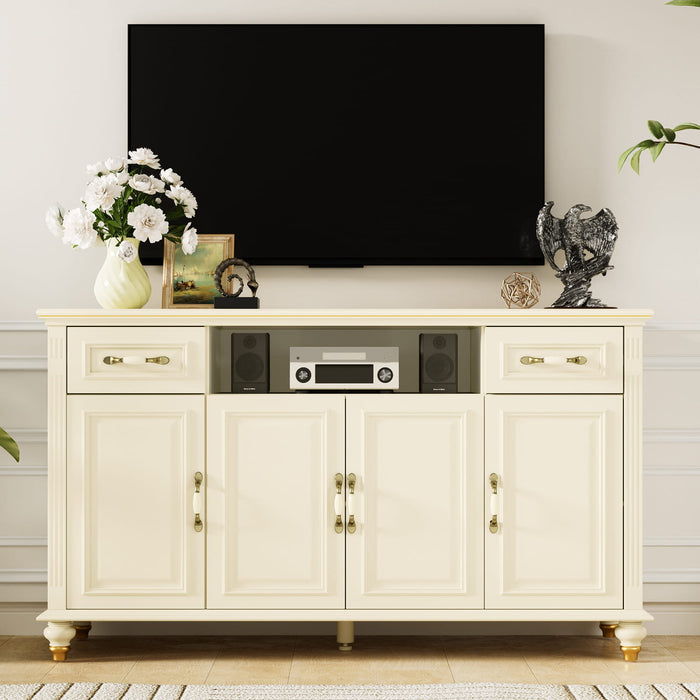 TV Stand with Storage Cabinets