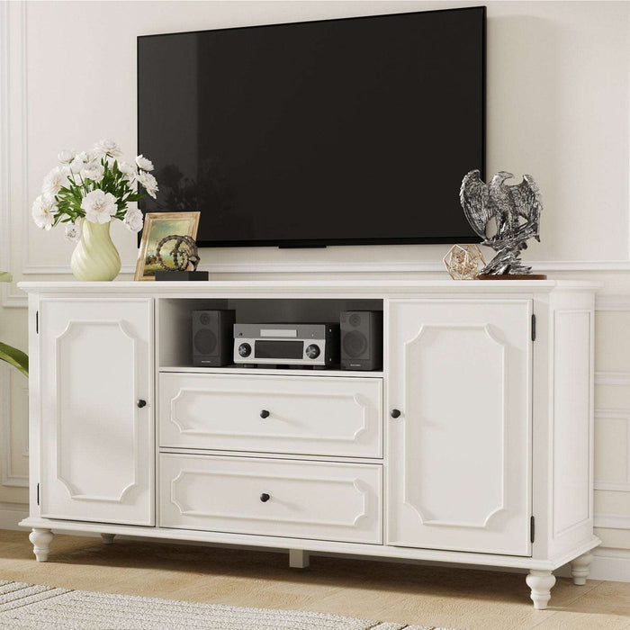 TV Stand with Storage Cabinets