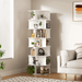 Flycity 7-Tier White 360° Rotating Shoe Rack Tower