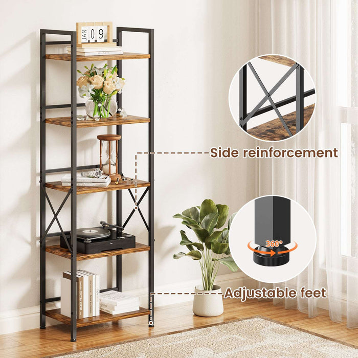 industrial bookshelf